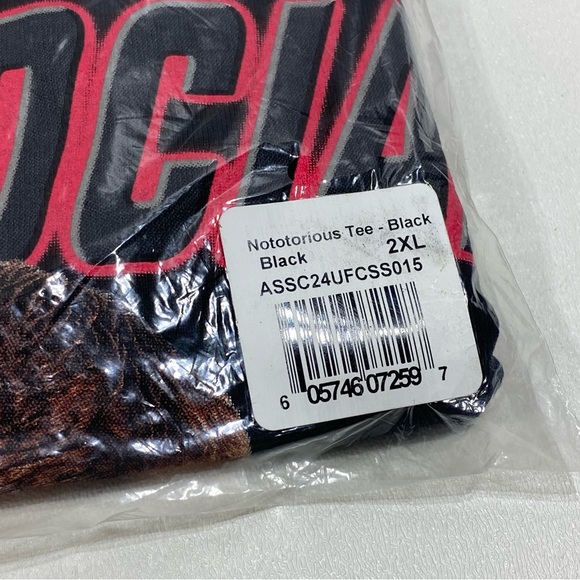 New - Anti Social Social Club -  McGregor Notorious Ufc Tee shirt - Black - 2XL - Picture 6 of 6